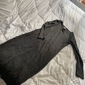 Like New Heather Gray Bodycon Midi Pencil dress